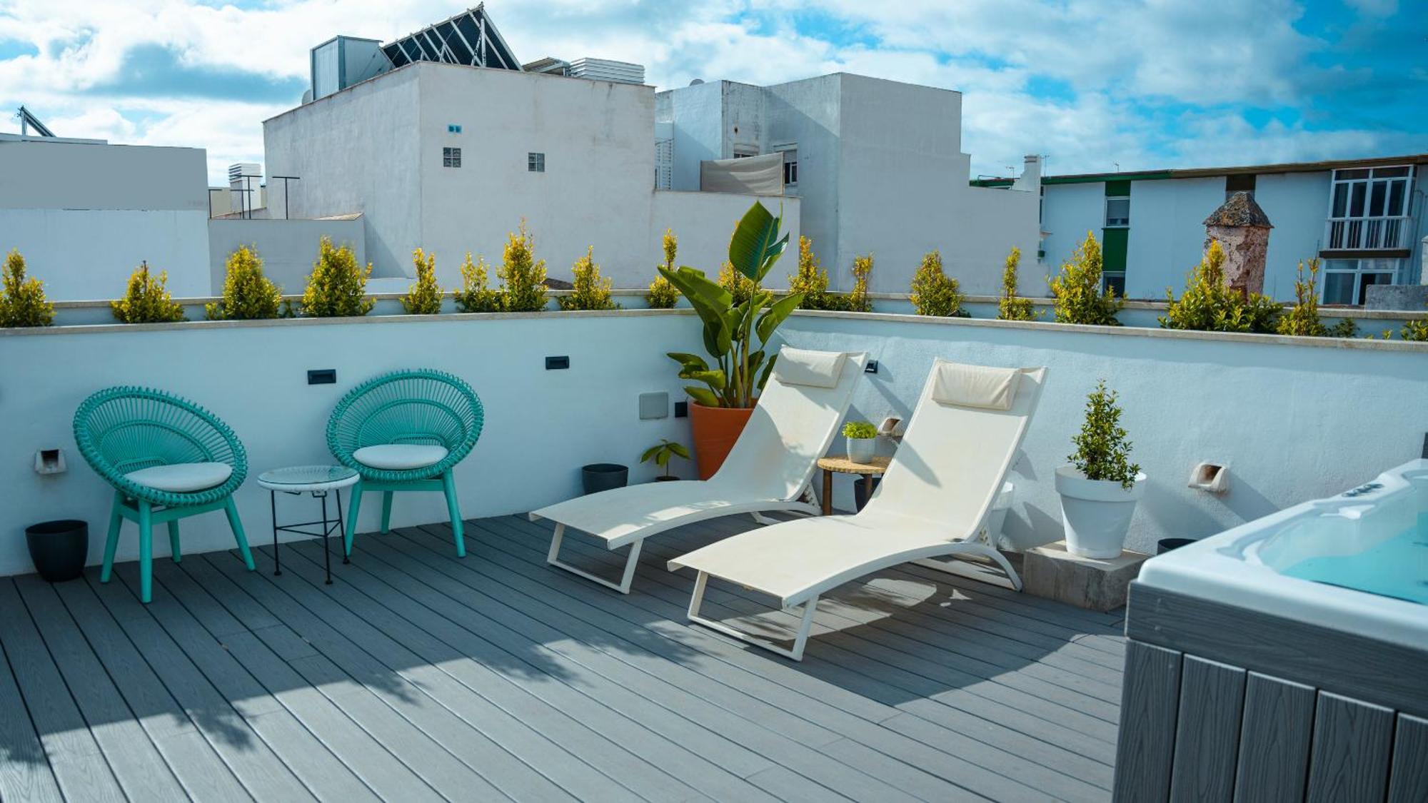 Aparthotel Luz De Gades - Suites Spa Gym - Adults Only Cádiz Exteriör bild