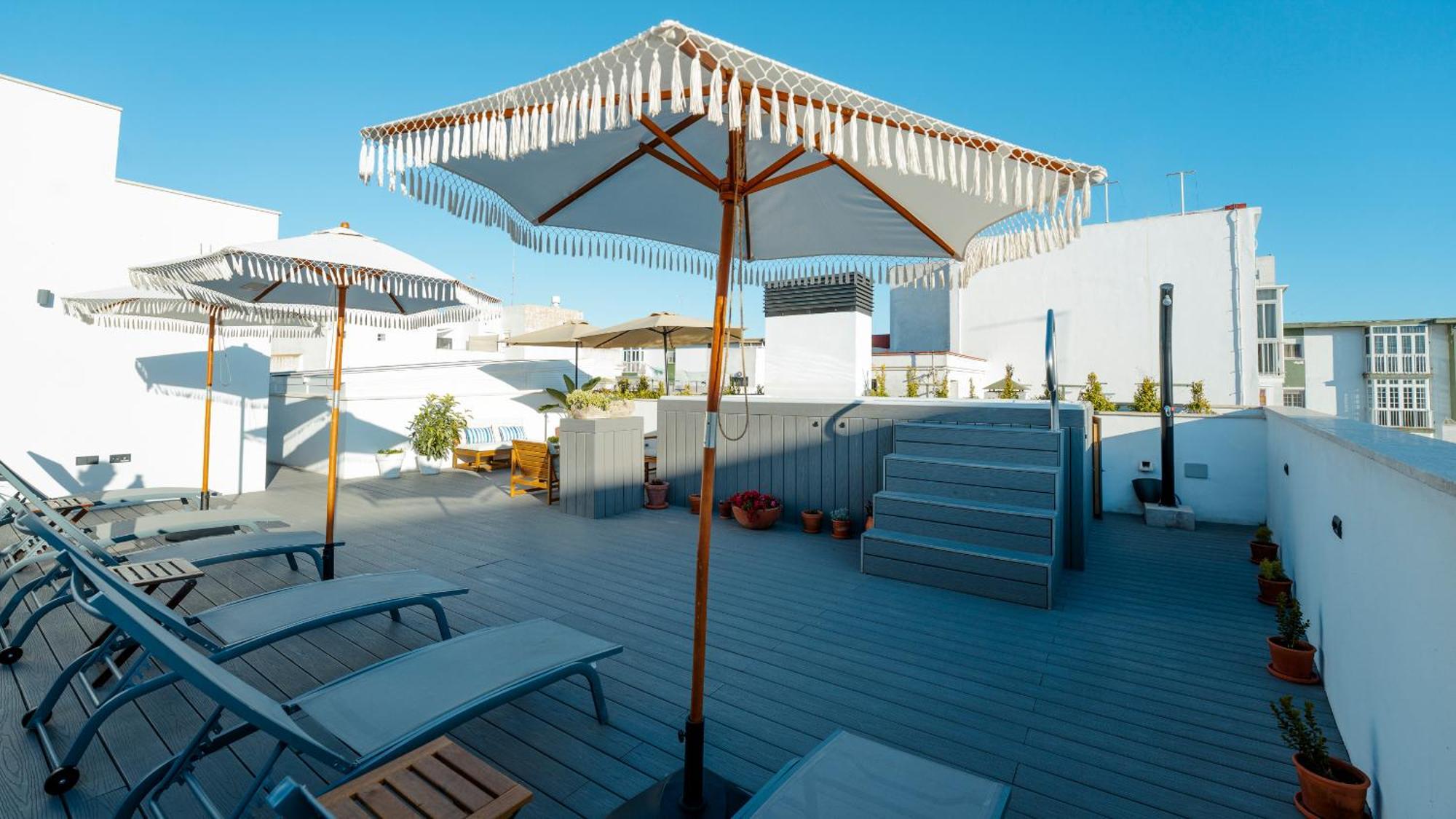 Aparthotel Luz De Gades - Suites Spa Gym - Adults Only Cádiz Exteriör bild